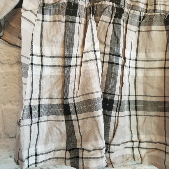 Torrid Plaid Babydoll Flowy Twill Button Shirt New - Picture 3 of 10